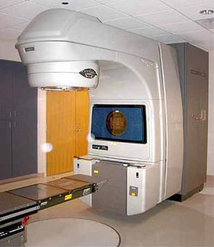 Linear accelerator used for external beam radiotherapy