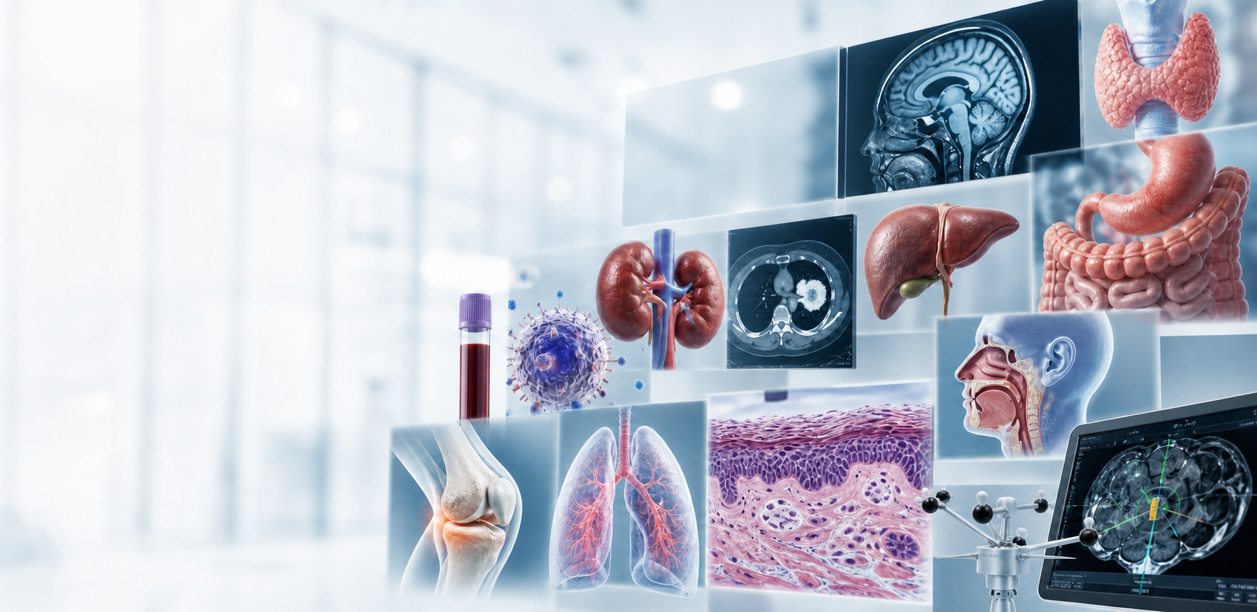 Head and neck cancer specialist collage