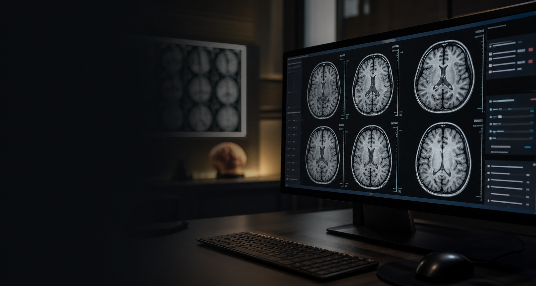 MRI review workstation